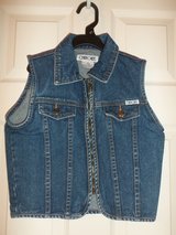 Girls Size 7/8 Cherokee Jean Vest in Shorewood, Illinois